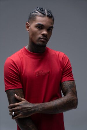 Camiseta Slim Blessed Red