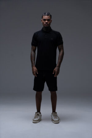 Alternative view of Polo Blessed Faixa Dark - Black