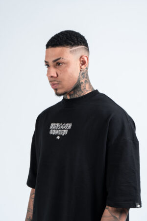 Camiseta Blessed Oversized Urban – Black