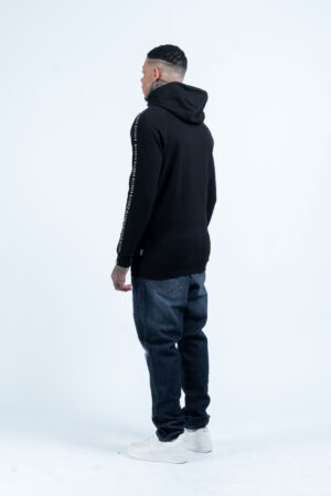 Alternative view of Moletom Ziper Blessed Essential – Black