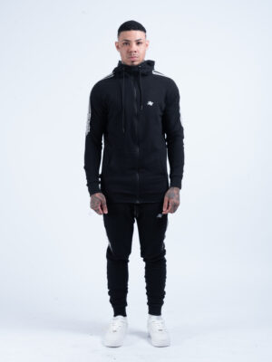 Alternative view of Moletom Ziper Hoodie Blessed – Black