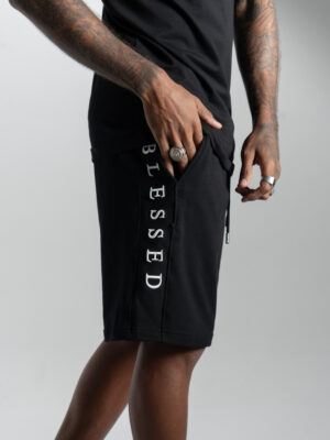Alternative view of Bermuda Slim Bordado Black