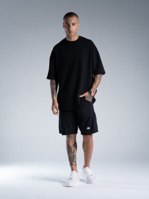 Alternative view of Camiseta Oversized Blessed Minimal - Black