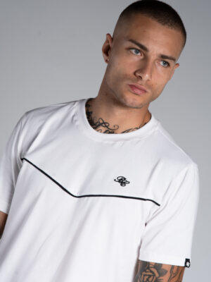 Camiseta Slim Blessed Minimal Line – White