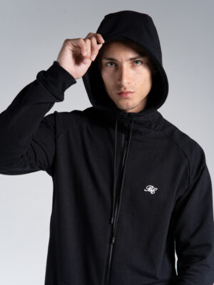 Alternative view of Moletom Zíper Blessed Basic - Black