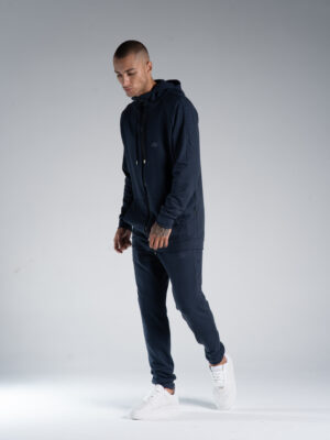Alternative view of Moletom Blessed Signature Zip – Navy