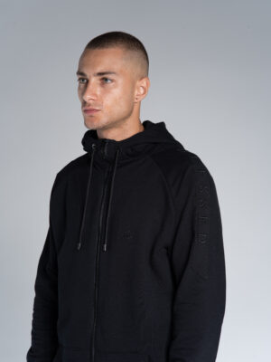 Alternative view of Moletom Blessed Signature Zip – Black