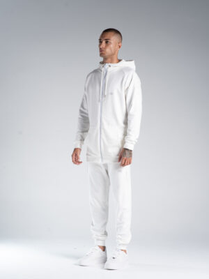Alternative view of Moletom Blessed Signature Zip – White