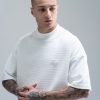 Camiseta Blessed Ribbed Over – White - Imagem 5