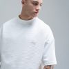 Camiseta Blessed Ribbed Over – White - Imagem 7